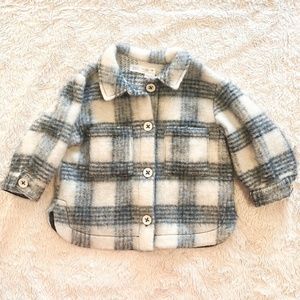 Zara Toddler Girl Plaid Shacket